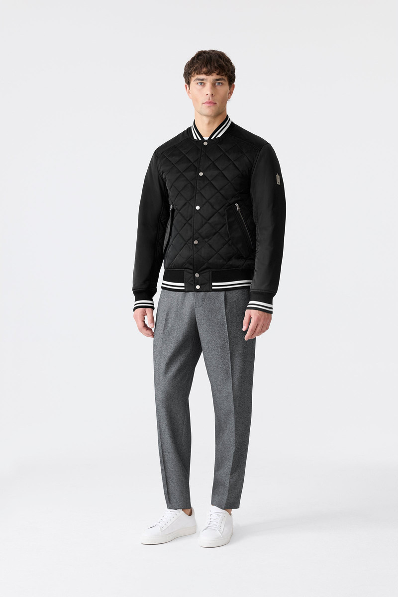 AIDAN-SA Diamond-Quilted Bomber Jacket 3