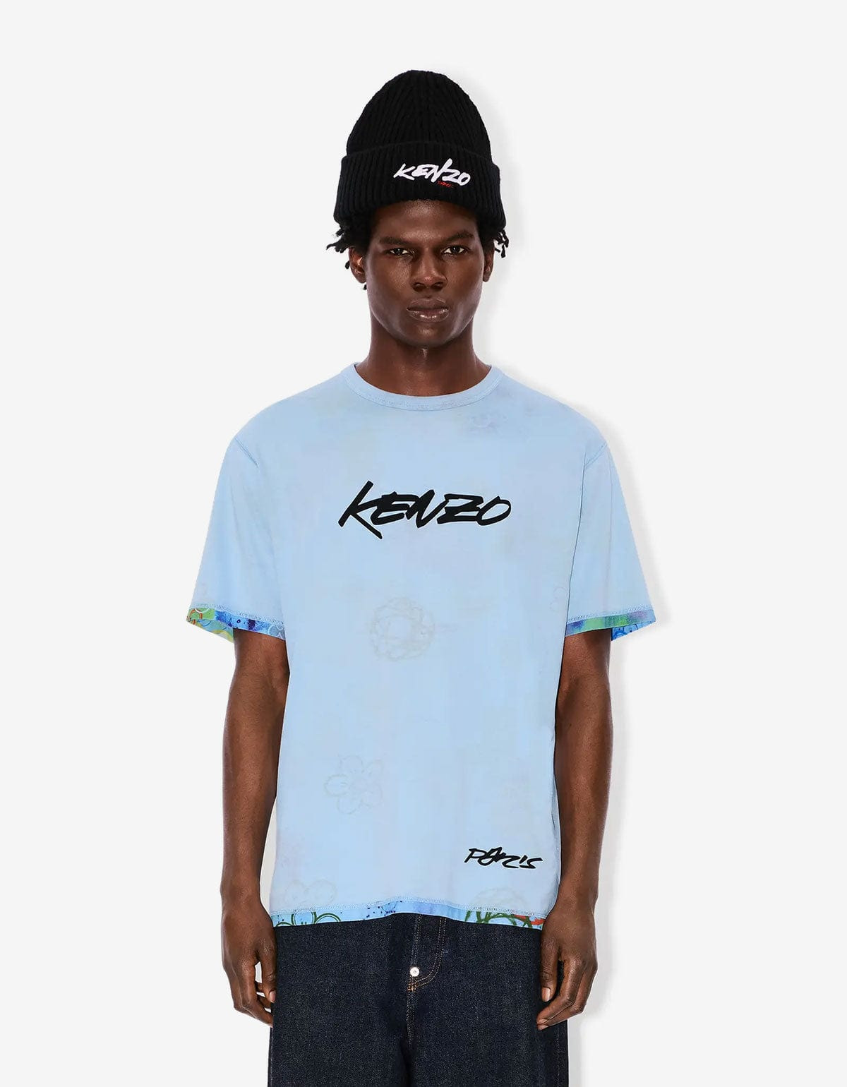 Kenzo x Futura 2000 Blue Reversible T-Shirt - 2
