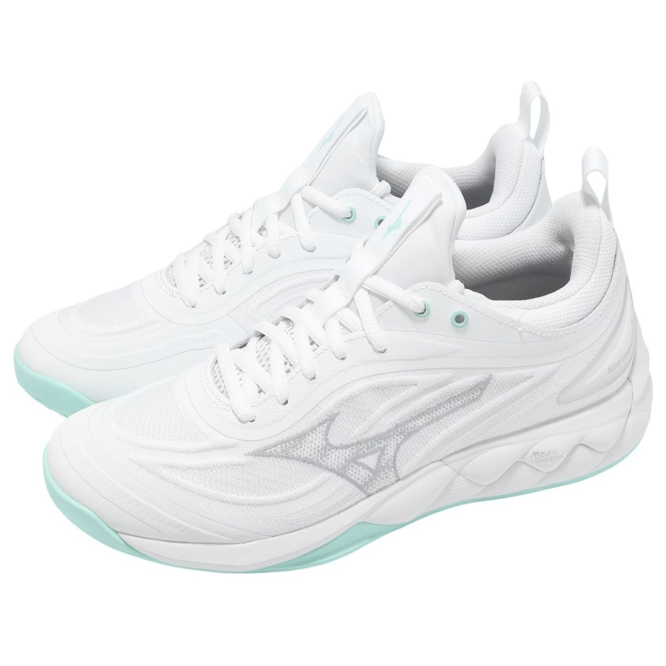 (WMNS) Mizuno Wave Luminous 3 'White Blue Tint' V1GC242045 - 5
