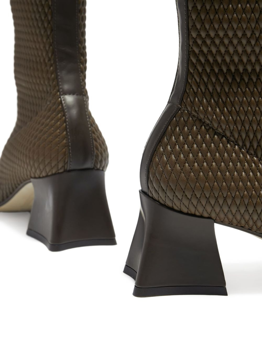 Diana square-toe boots - 3