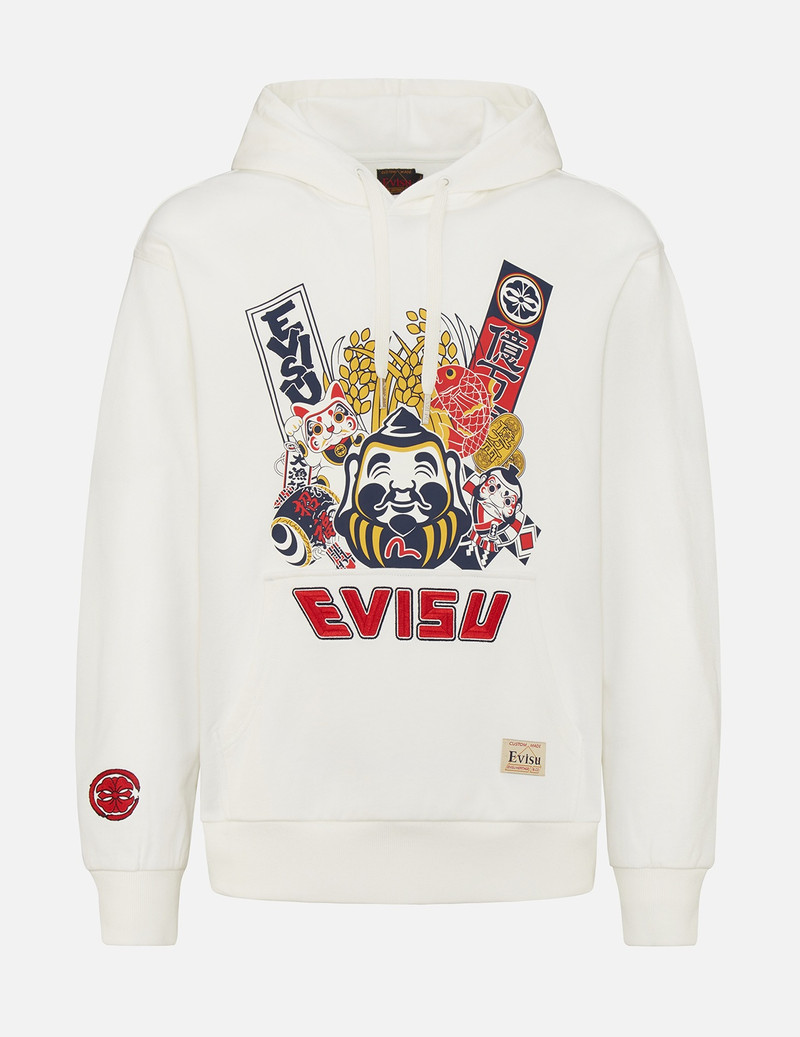 KAMON AND LUCKY CHARMS PRINT HOODIE 1