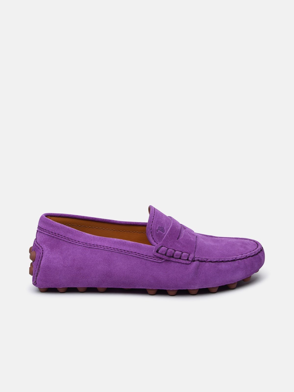 Purple suede loafers deals