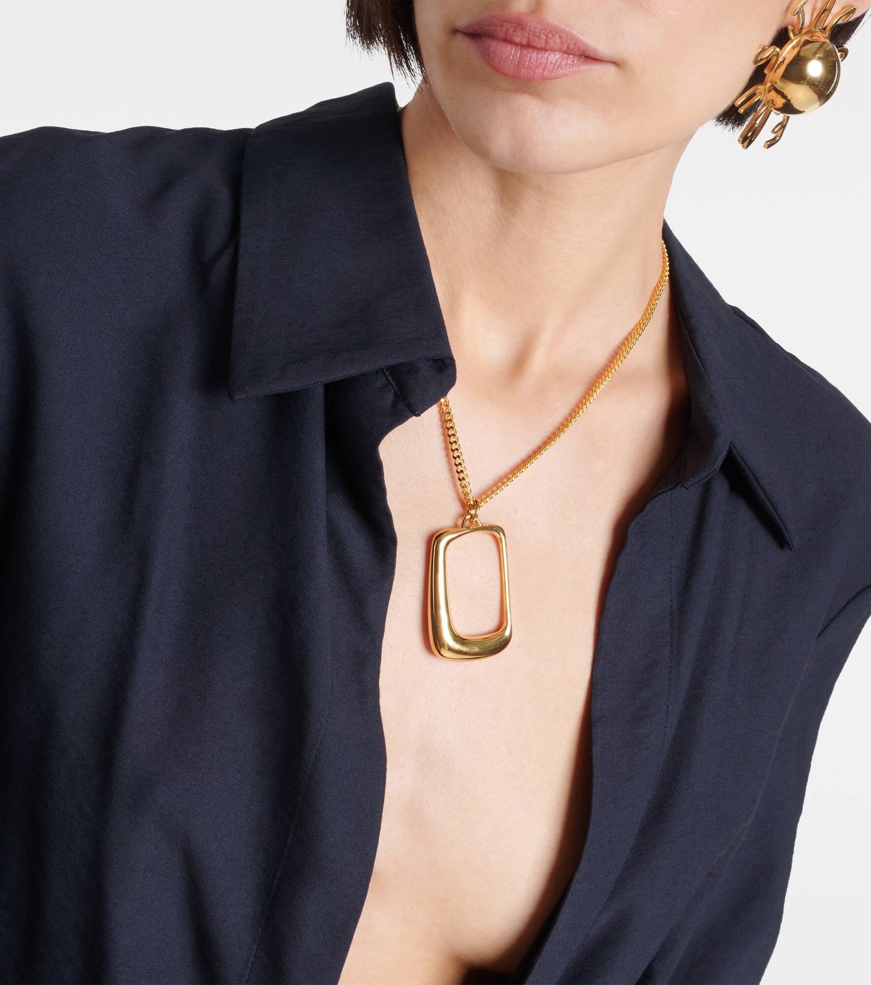 Le Collier Ovalo pendant necklace - 3
