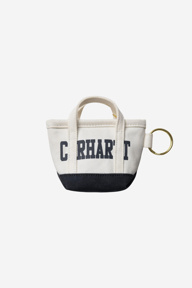 Mini Top-Zip Tote Bag Keychain 1