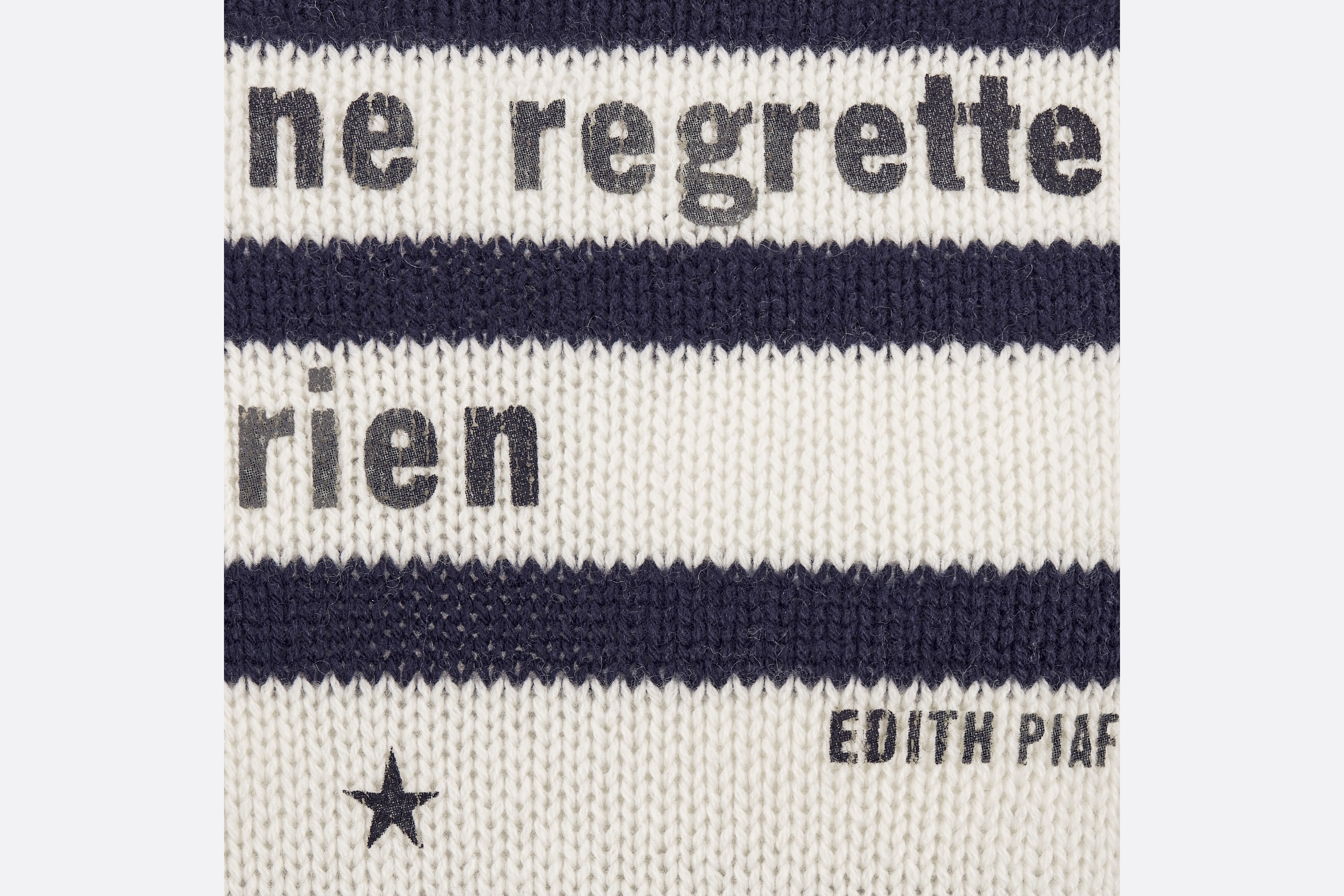 Dior Marinière Non, Je Ne Regrette Rien Sweater - 3
