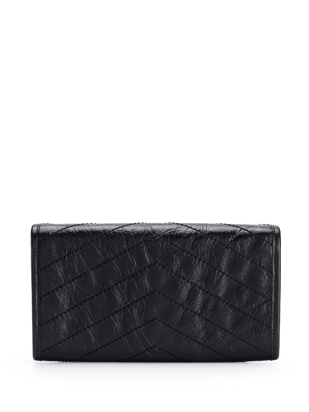 Niki crinkled-leather wallet - 2