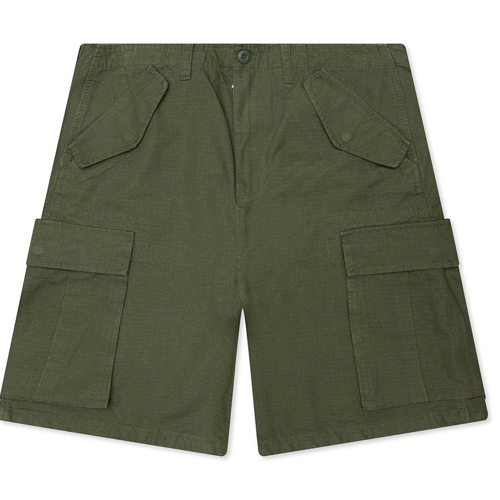 CARGO RIPSTOP SHORT - OLIVE GREEN - 1