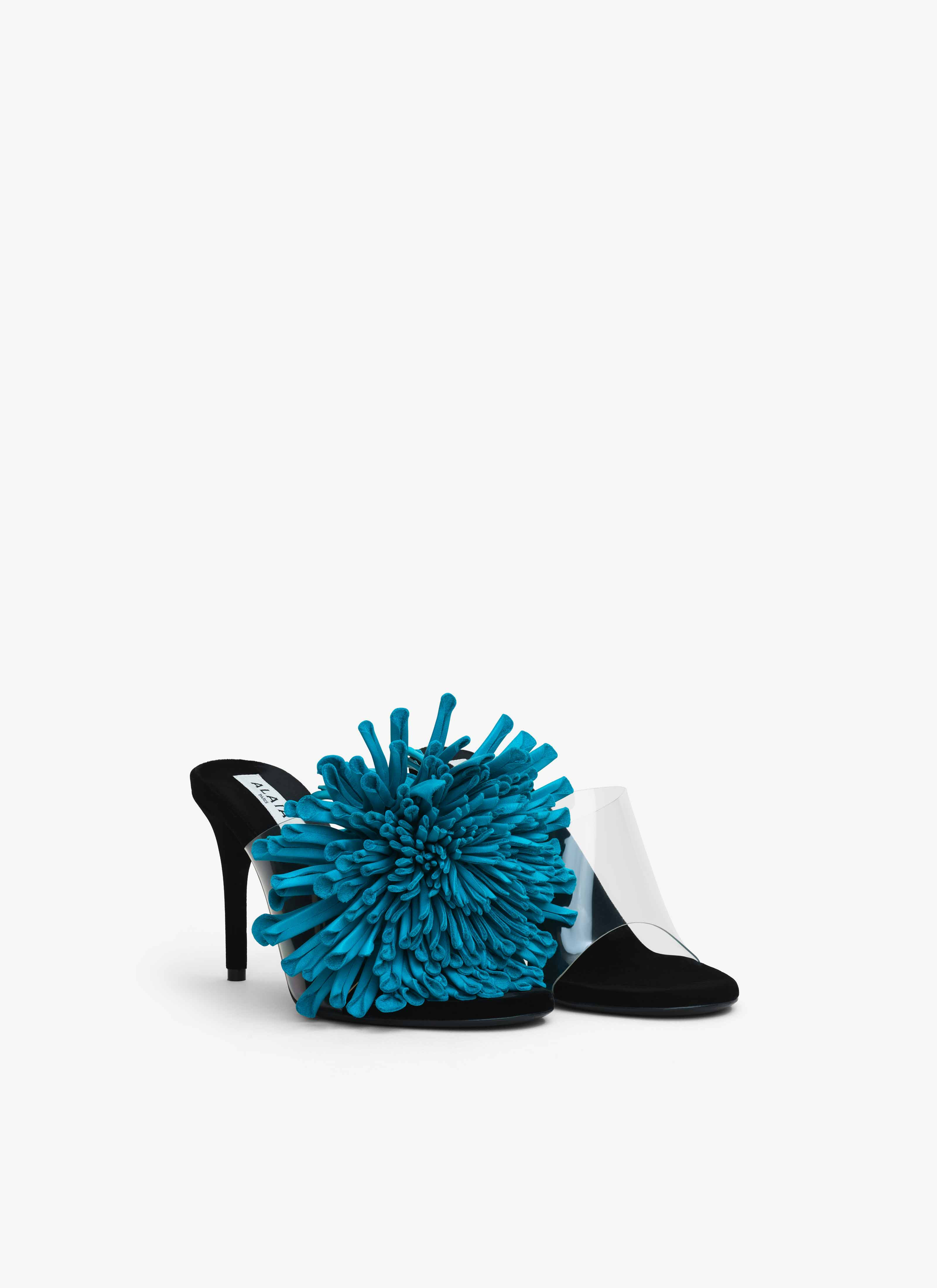 ASYMETRIC HEEL SANDALS IN LAMBSKIN - 3