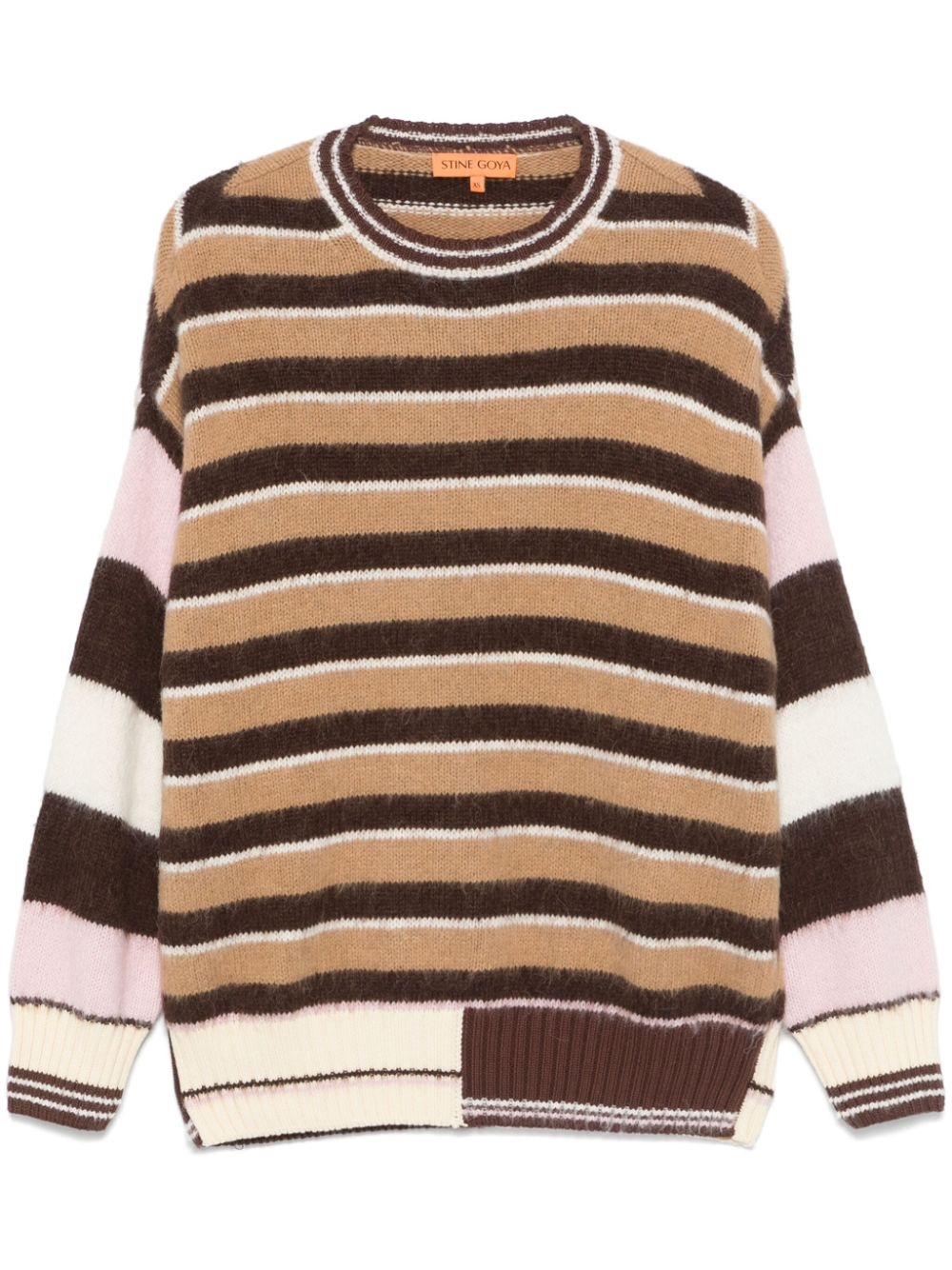 long-sleeve crew-neck sweater - 1