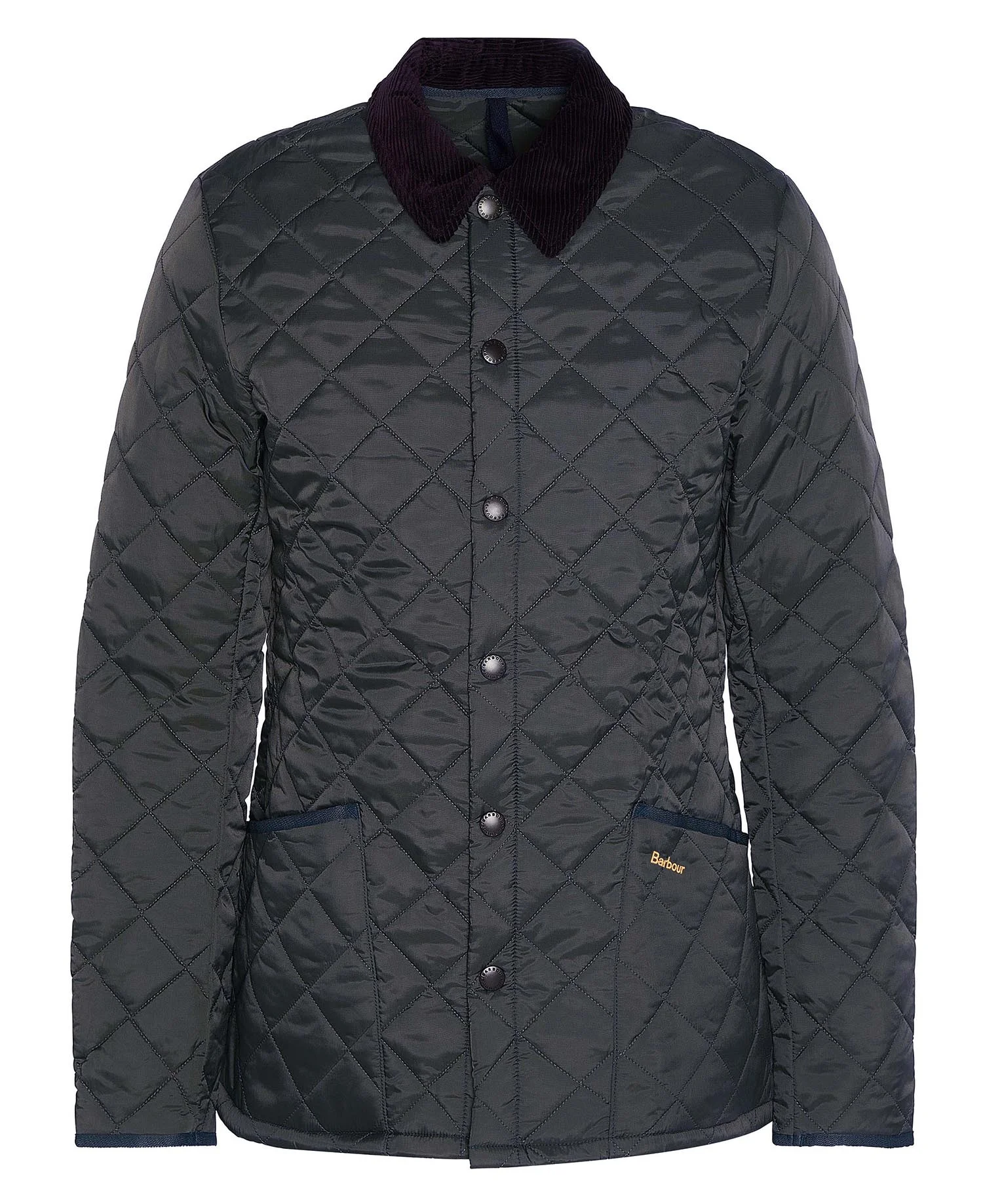 Barbour Heritage Liddesdale Quilted Jacket - MQU0240BK11 | REVERSIBLE