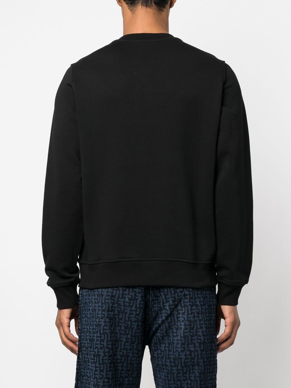 logo-patch detail sweatshirt - 5