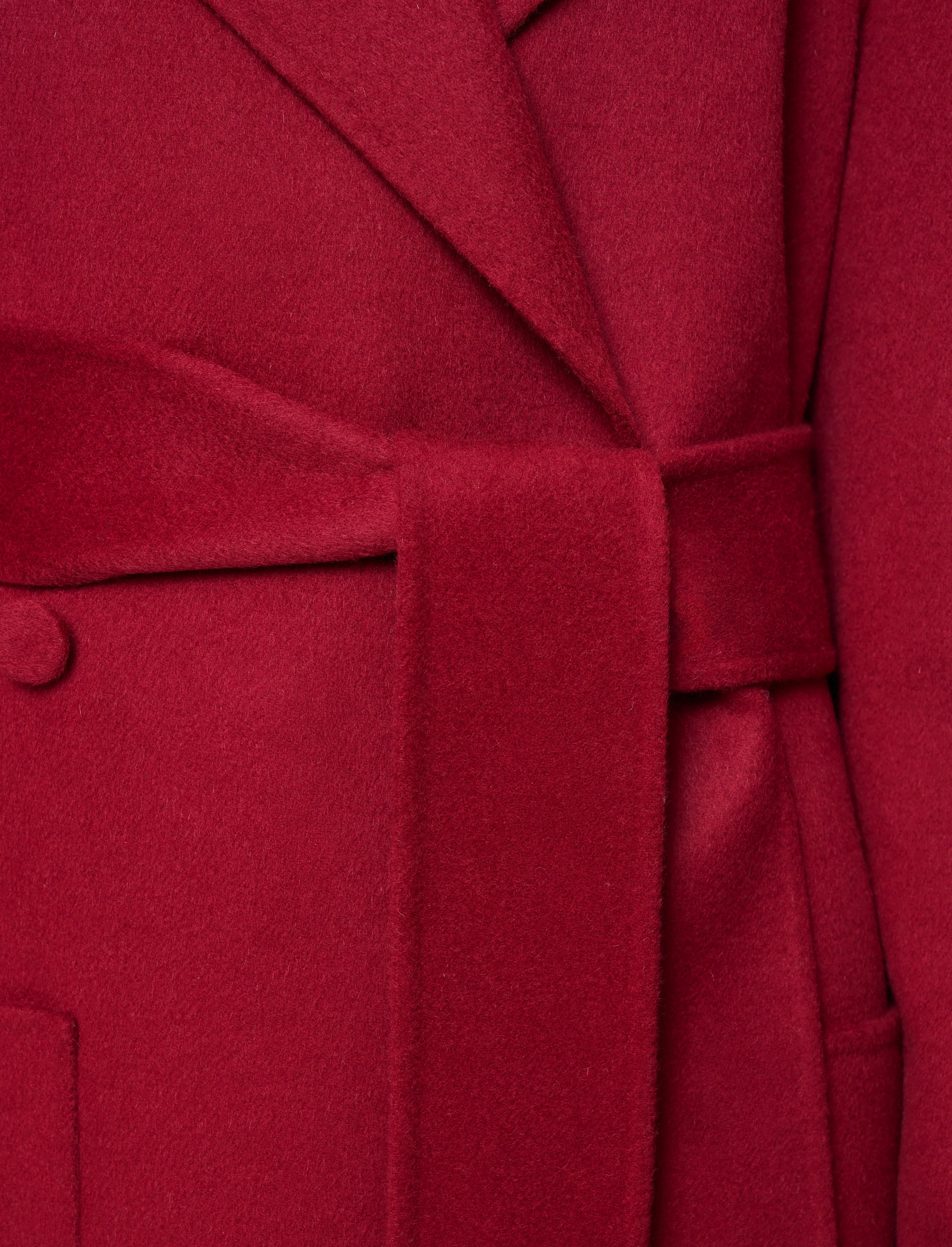 Arline Double Face Cashmere Coat - 4
