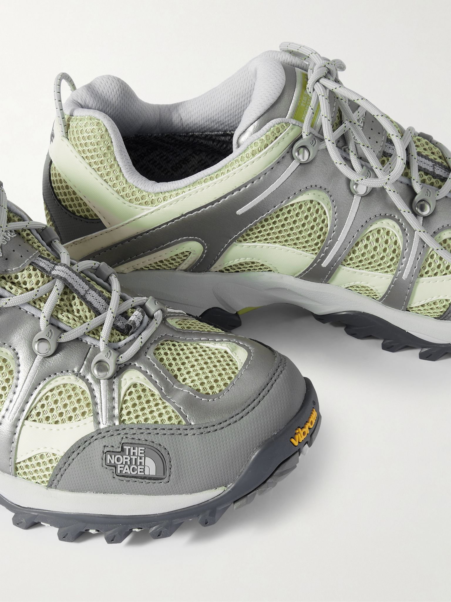 Hedgehog 06 metallic GORE-TEX and mesh sneakers White - 4