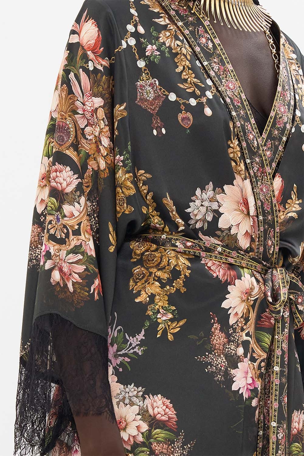 SHORT KIMONO WRAP - 6