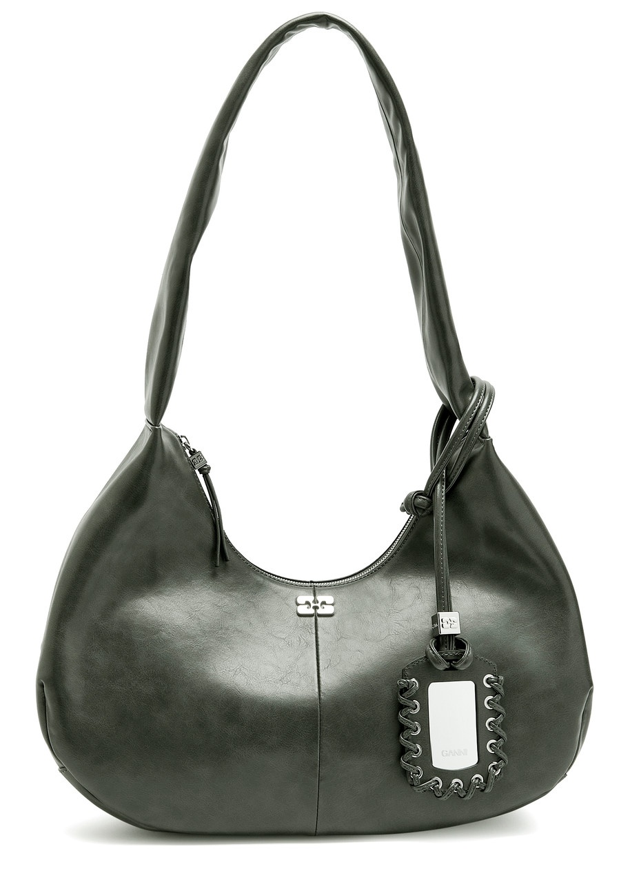 Ganni Bou Medium Leather Hobo bag - 1