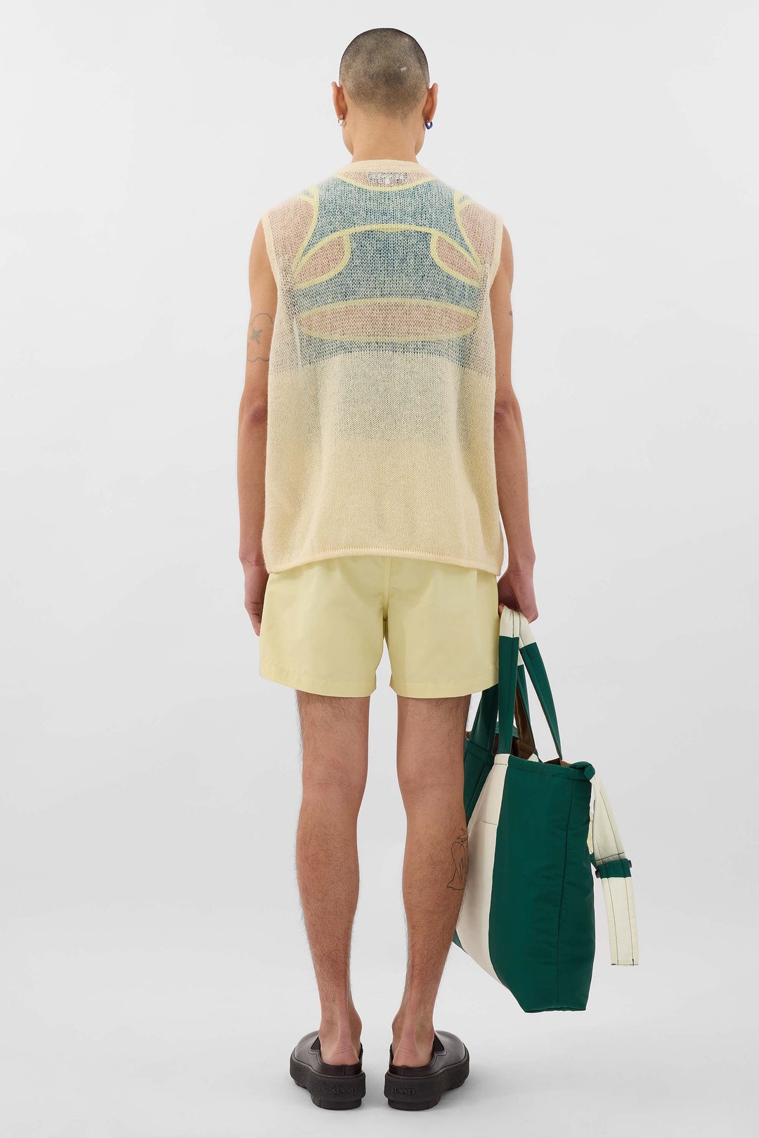MOHAIR VEST / off white - 4