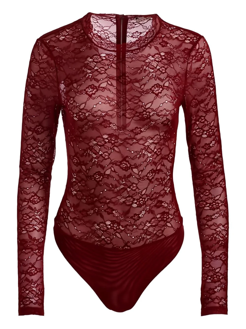 Tayen lace crew-neck bodysuit - 1