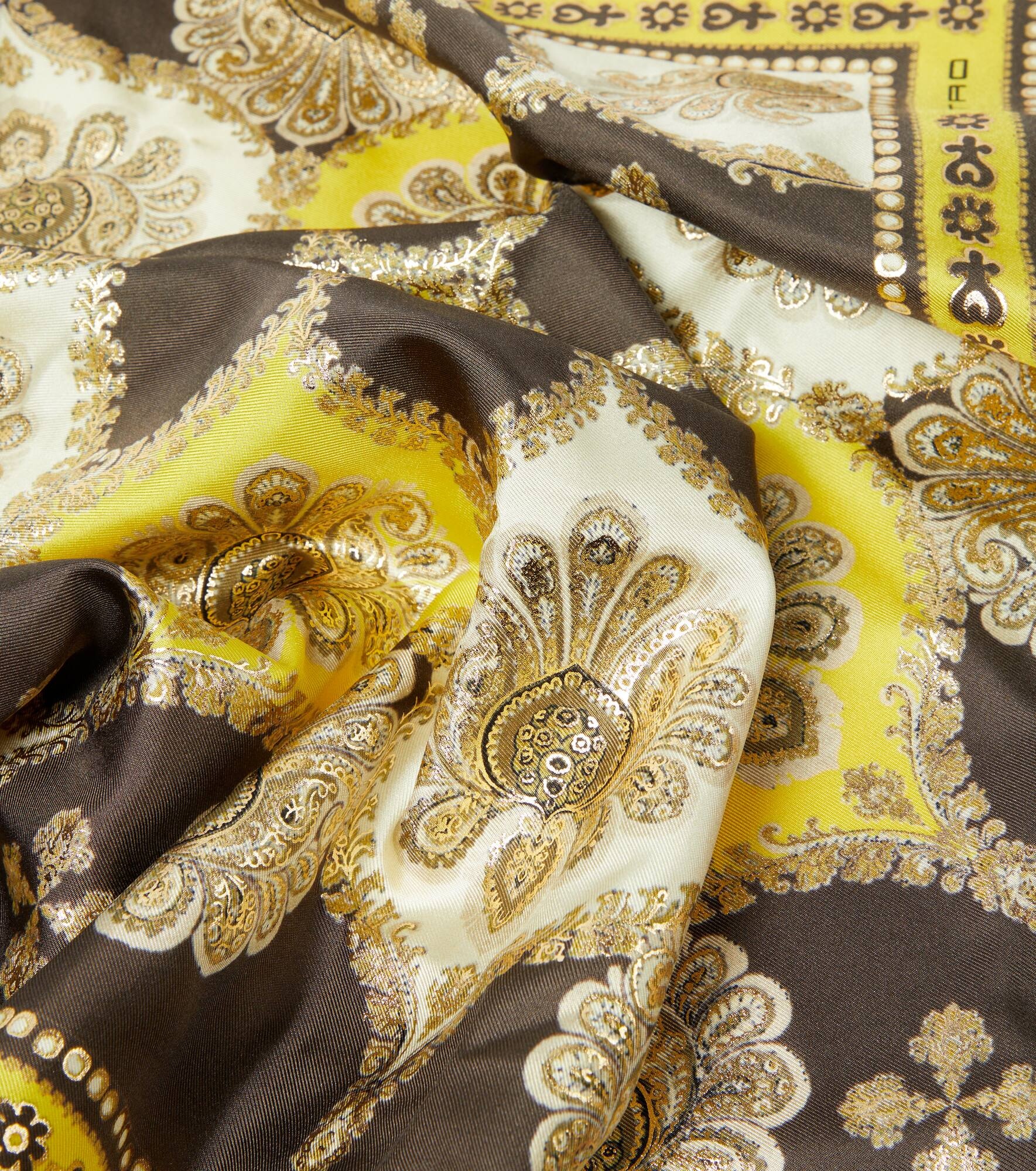 Printed silk twill scarf - 3