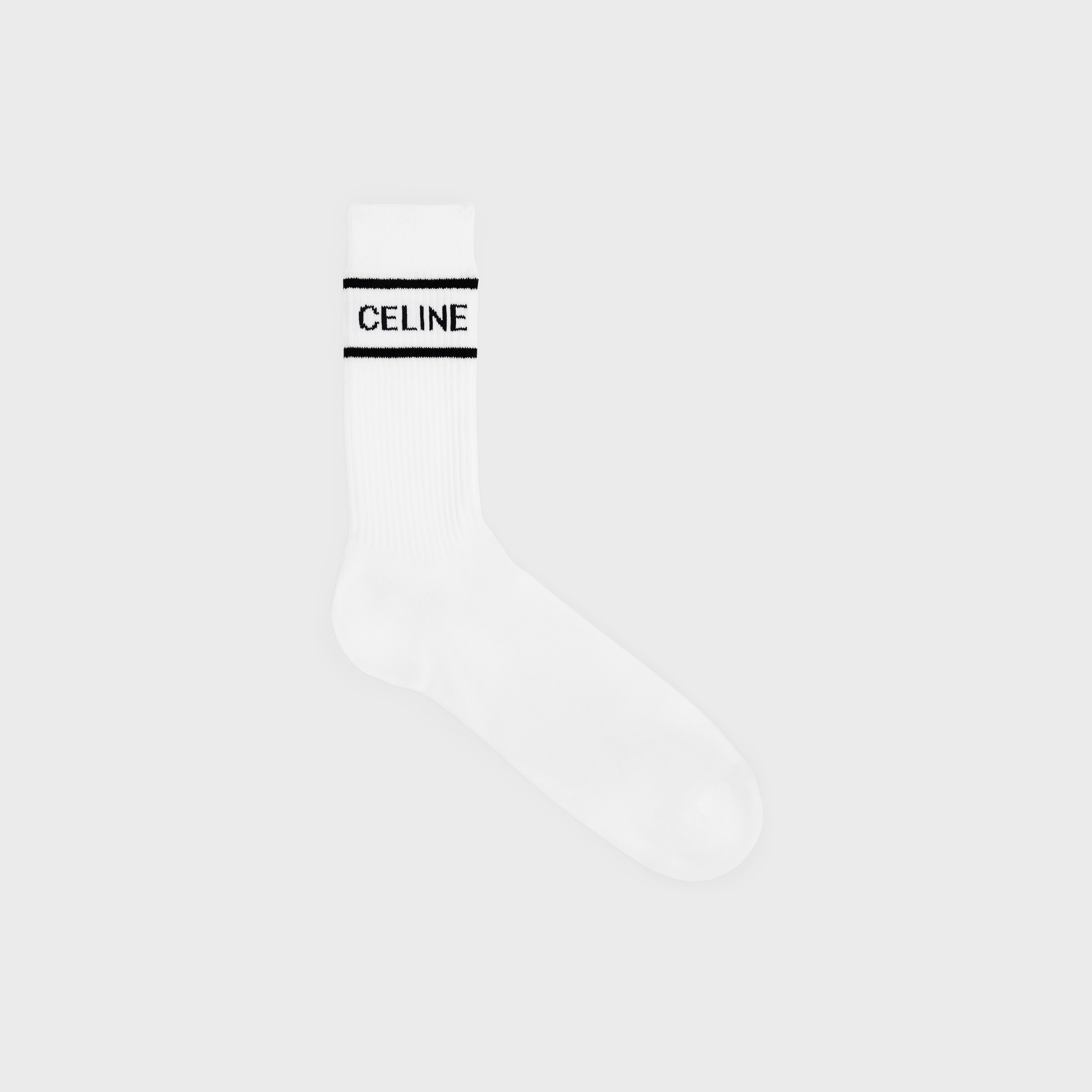 celine socks in striped cotton - 1