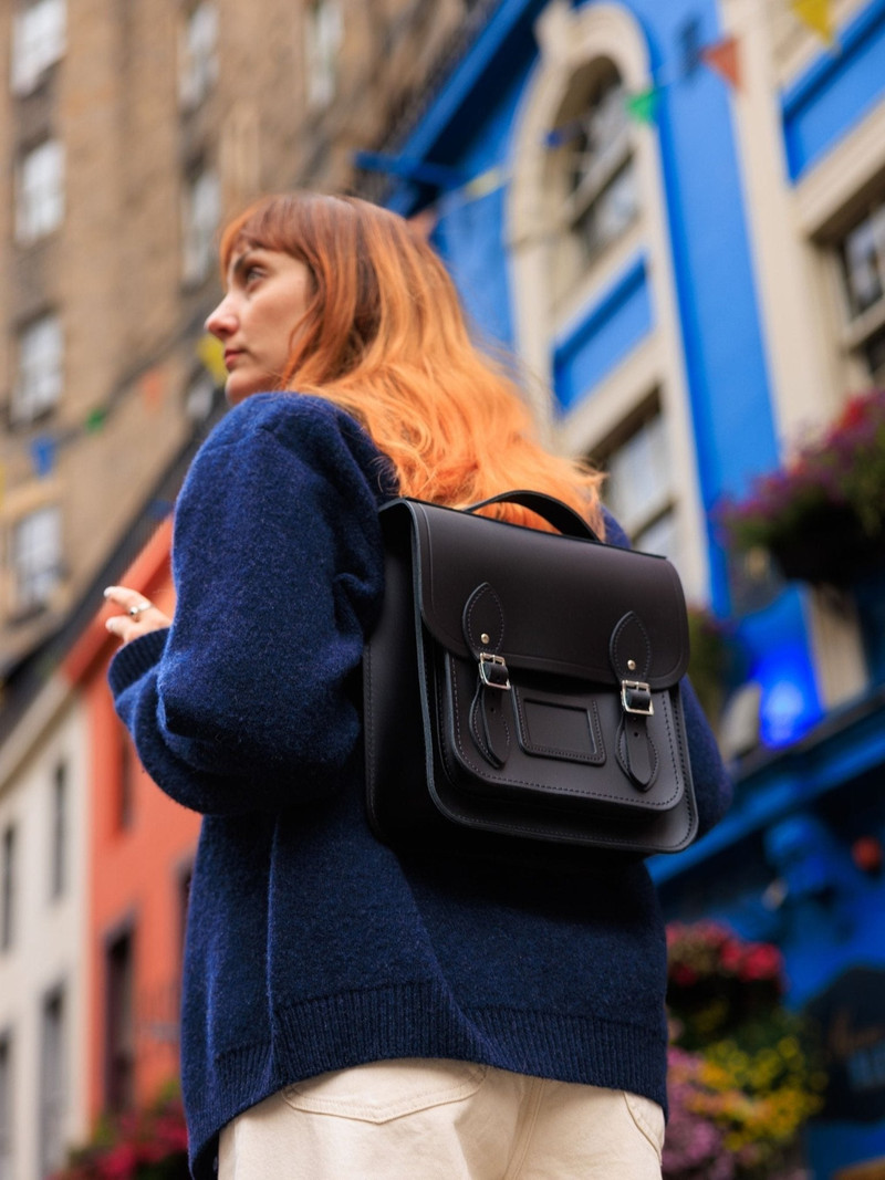 Cambridge Satchel The Small Portrait Backpack - Black outlook