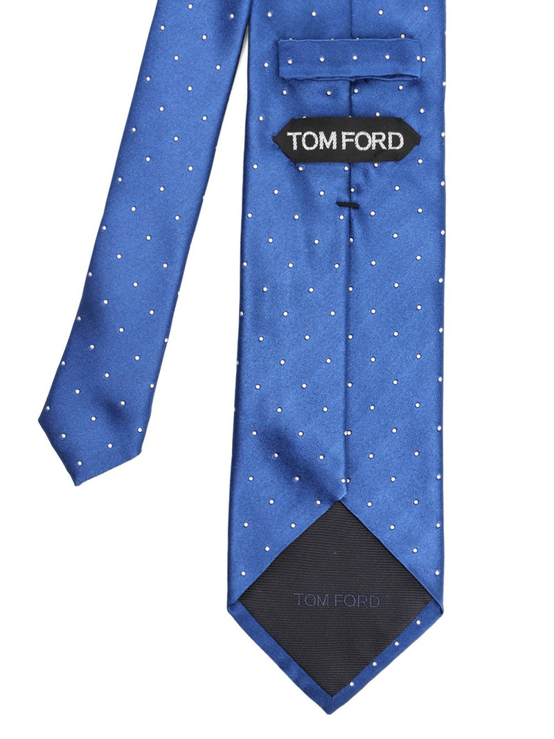 TOM FORD polka-dot pattern tie outlook