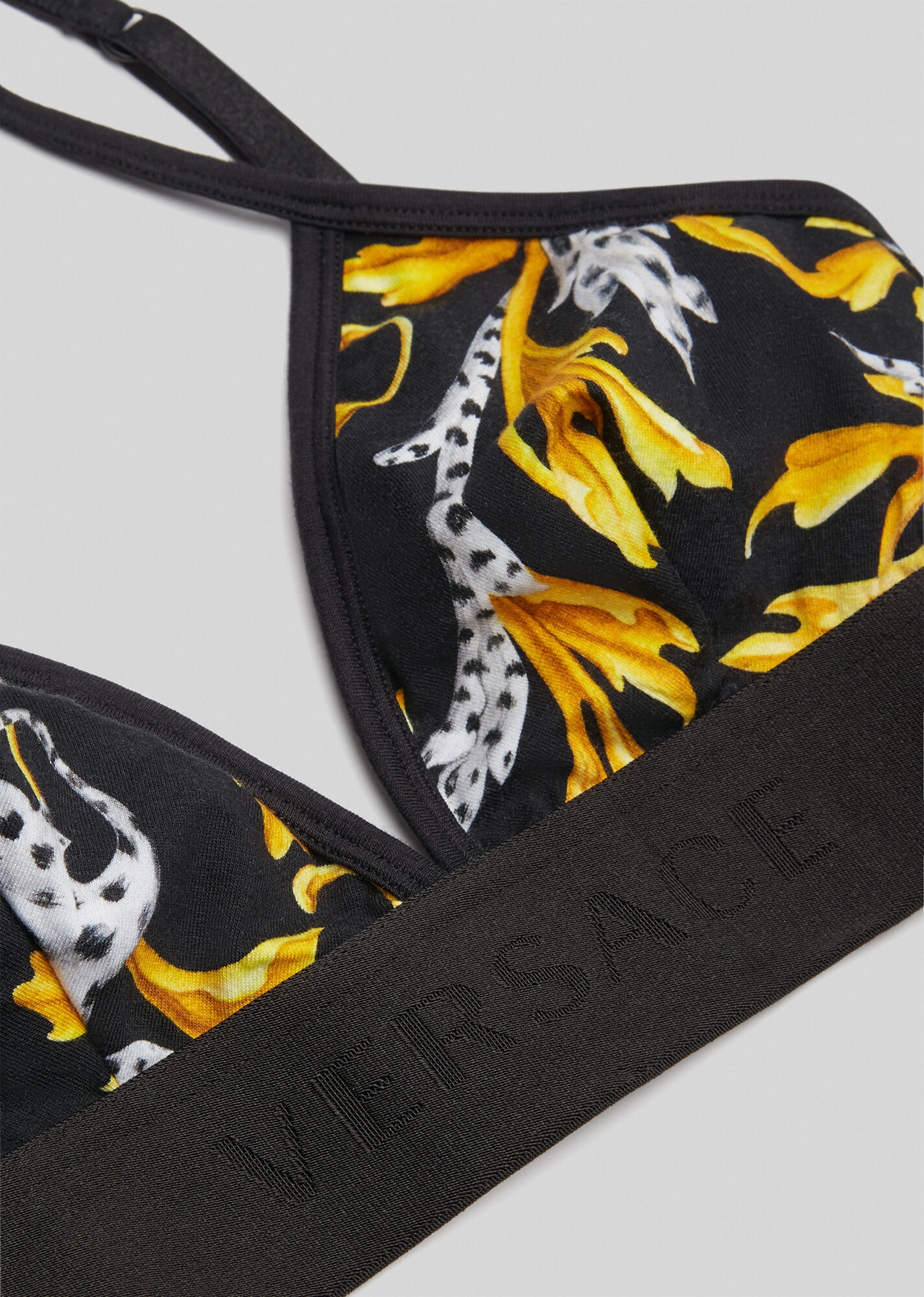 Acanthus Print Bralette - 2