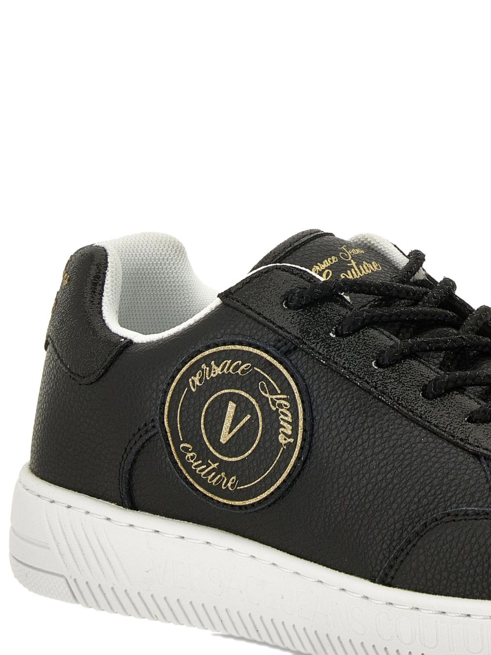 logo-patch sneakers - 4