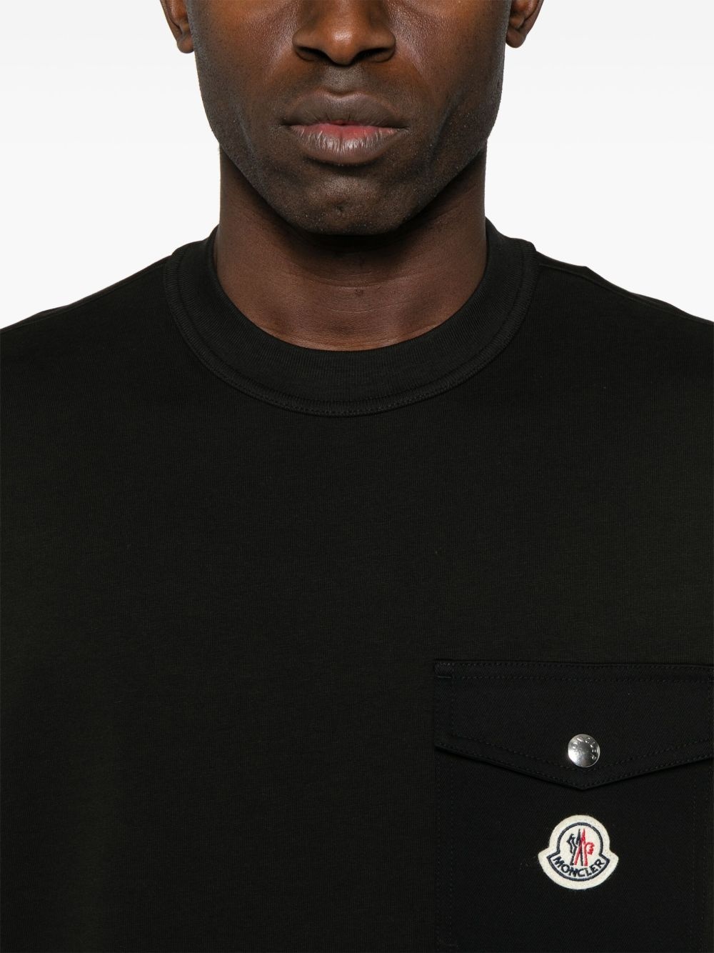 logo-patch T-shirt - 4