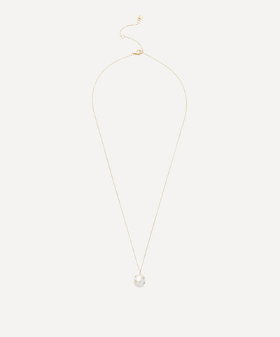 MATEO 14ct Gold Pearl and Diamond Necklace outlook