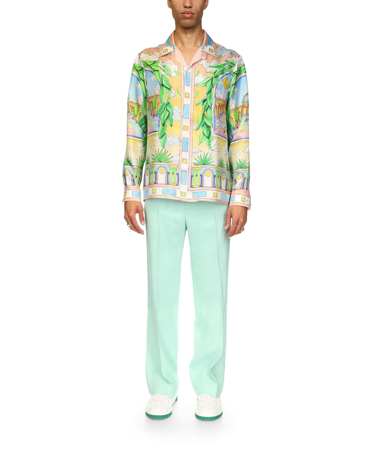 Paysage Ideal Silk Shirt | Casablanca Paris - 2