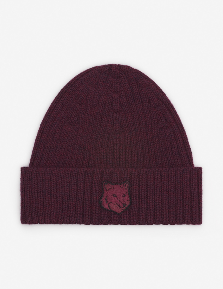 BOLD FOX HEAD BEANIE - 1