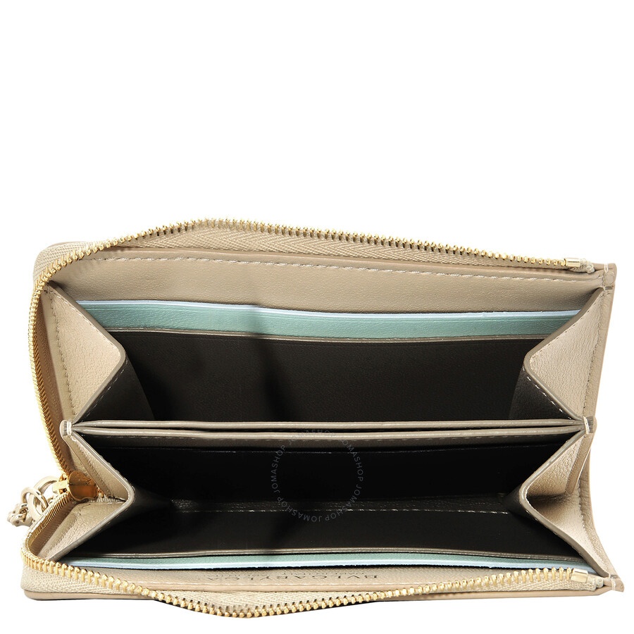 Bvlgari Ivory Serpenti Forever Zipped Leather Card Holder - 4