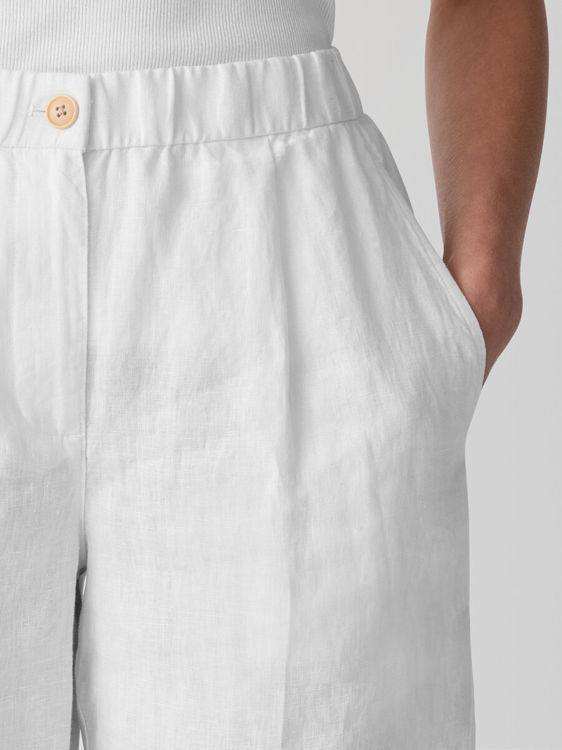 Organic Linen Shorts 5
