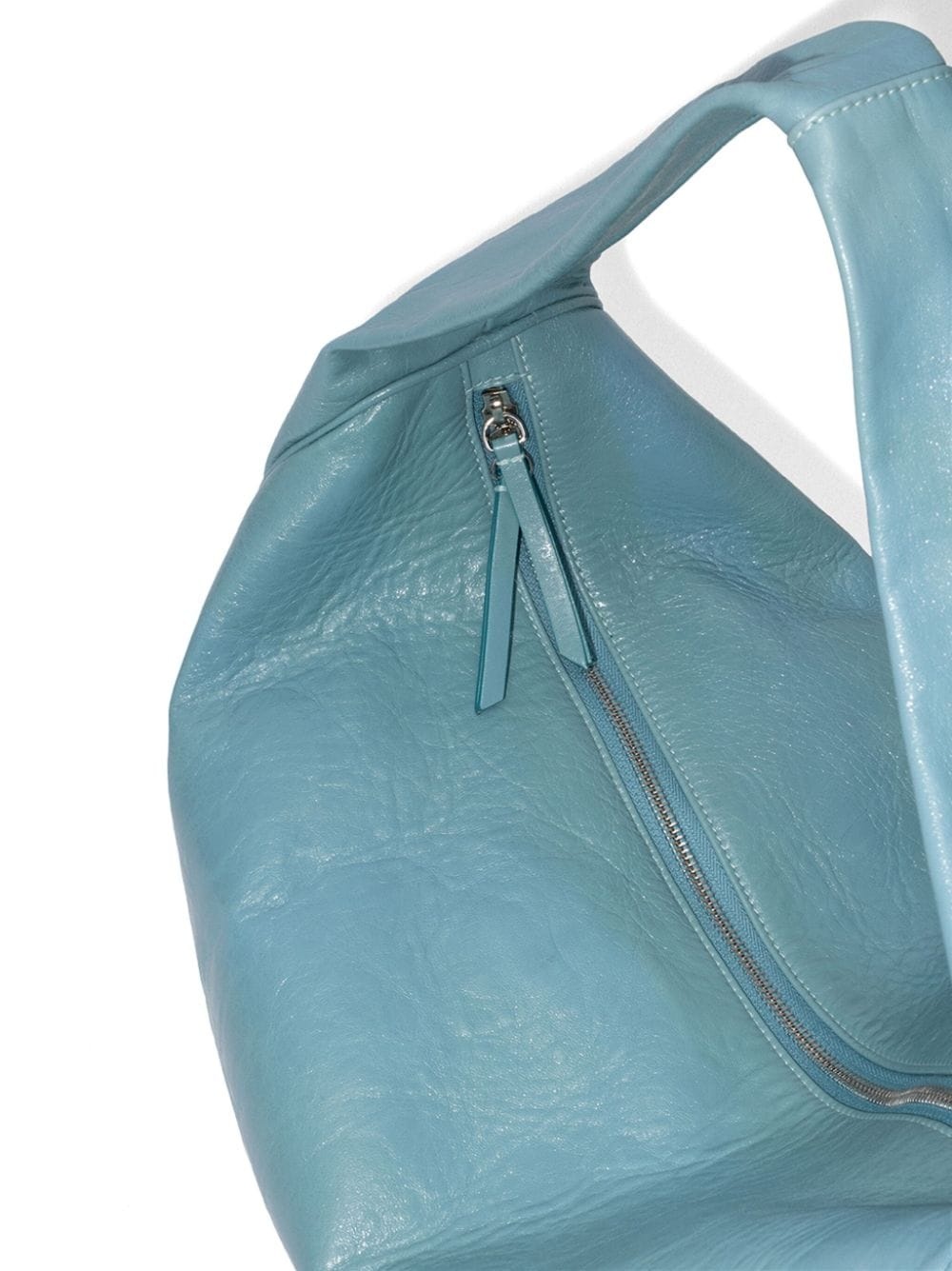 maxi Cush creased leather shoulder bag - 3