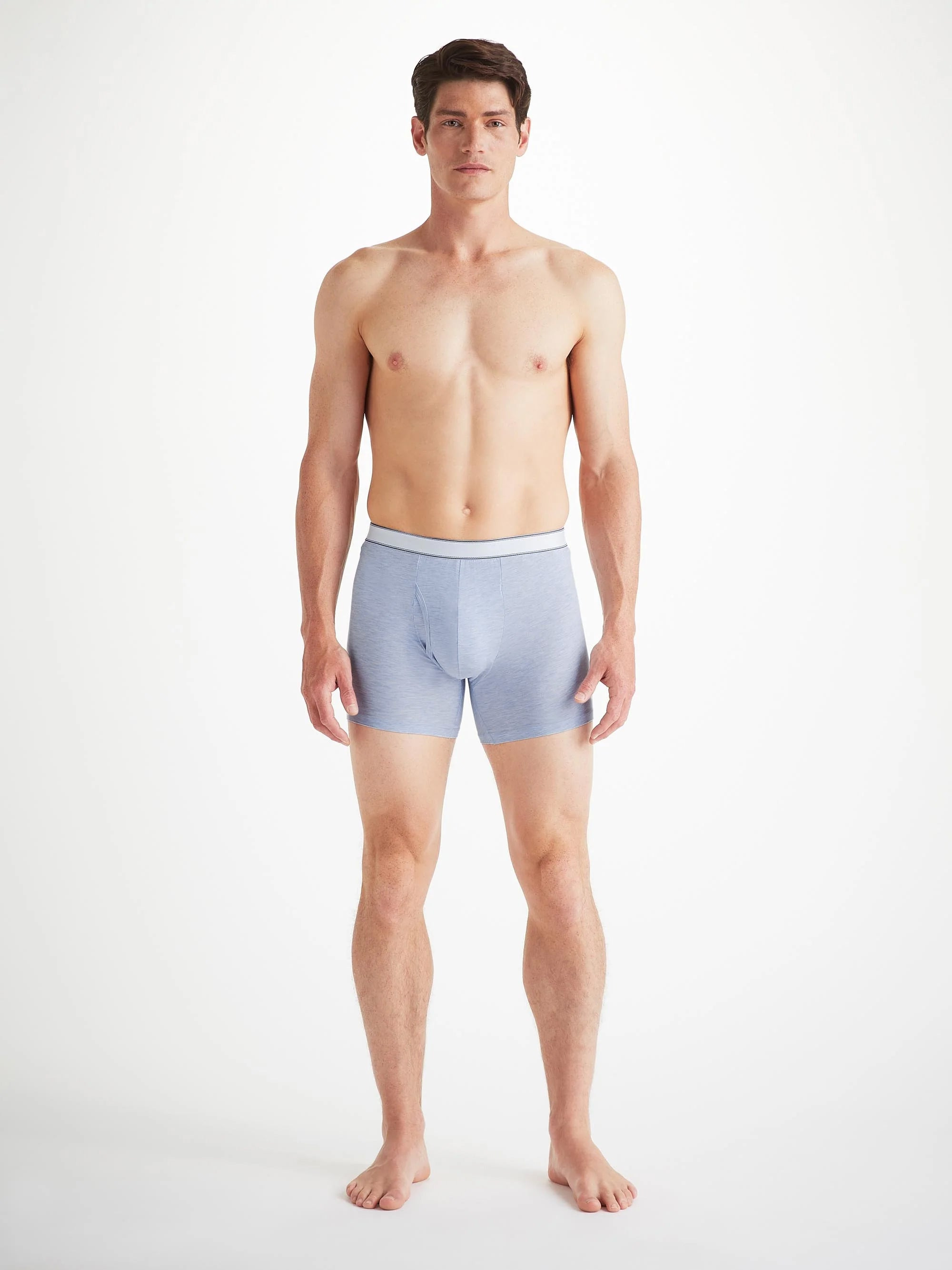 Men's Trunks Ethan Micro Modal Stretch Blue - 3