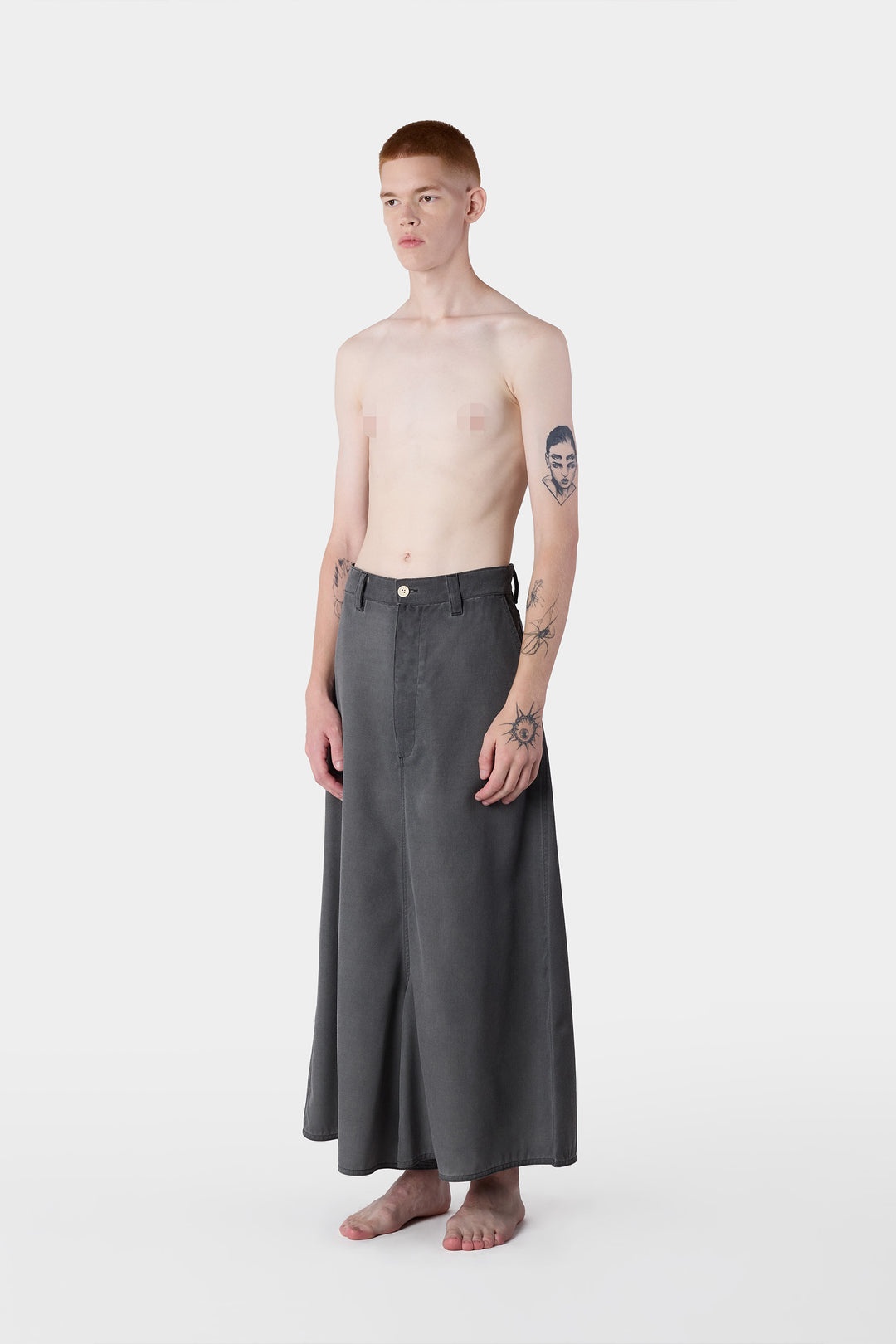 CAVALLO BASSO PANTS / grey - 4