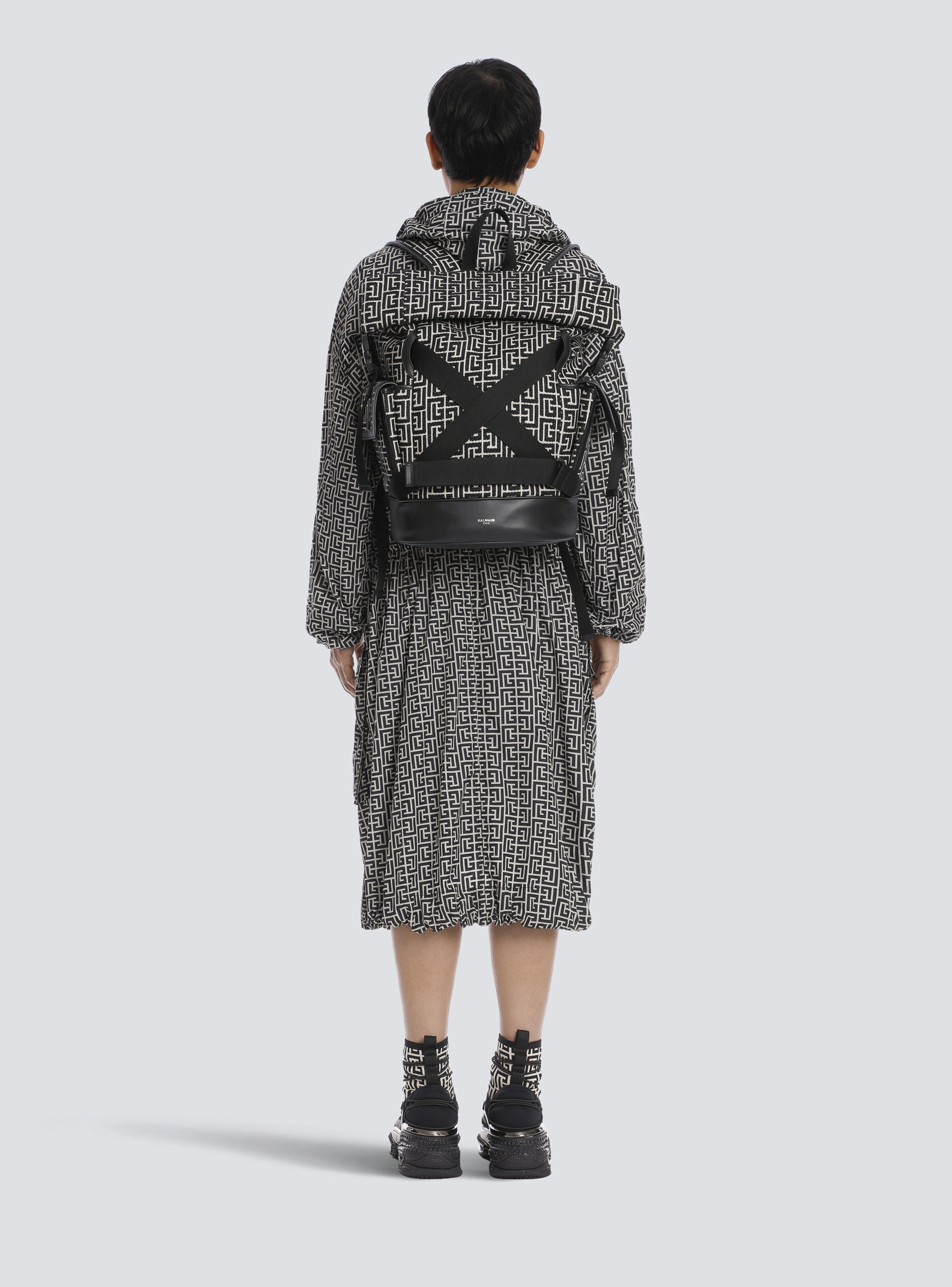 Bicolor  jacquard 1945 backpack - 9