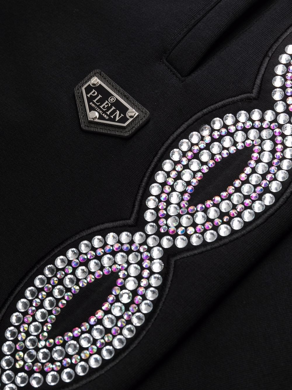 crystal-embellished joggers - 6