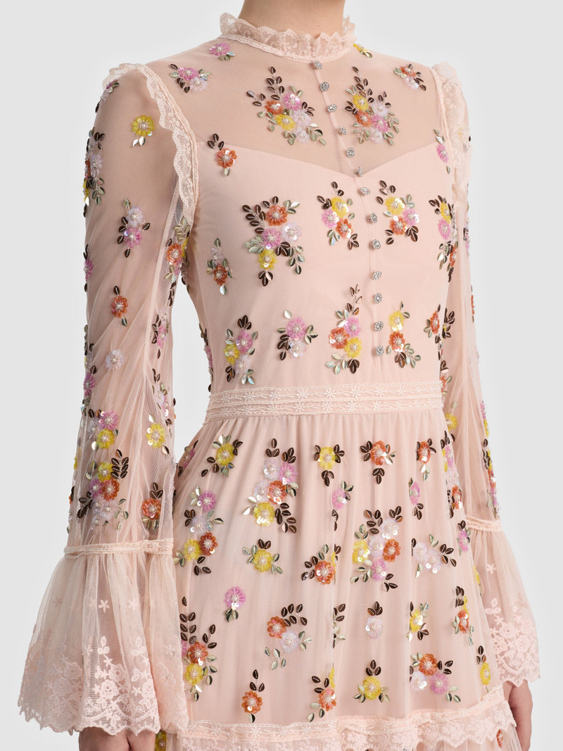 ALLEGRA EMBELLISHED LACE MAXI DRESS 3