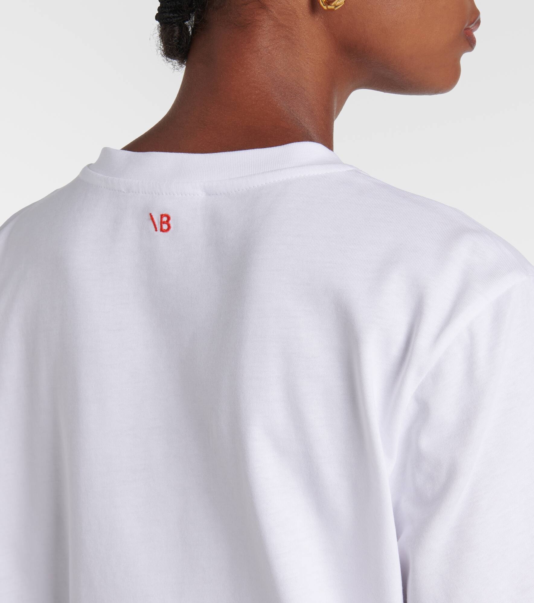 Slogan cotton-jersey T-shirt - 5