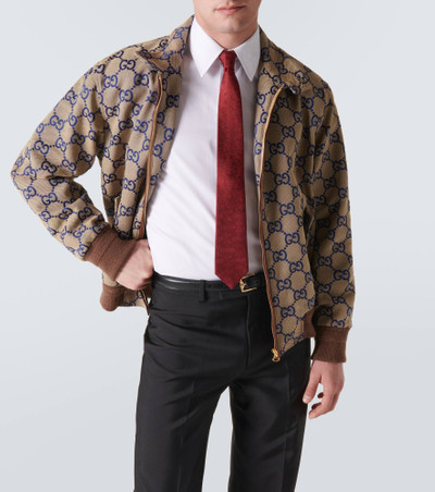 GUCCI Silk jacquard tie outlook