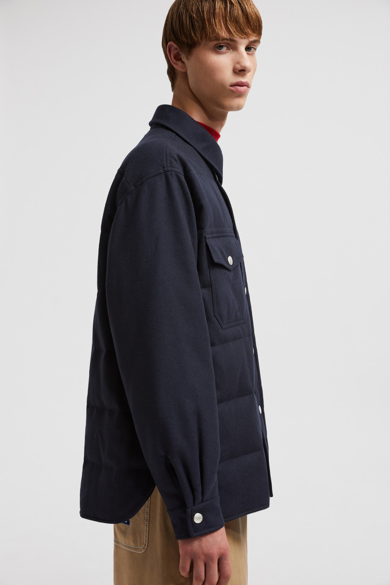 Moncler x Palm Angels Wool Flannel Shirt 7