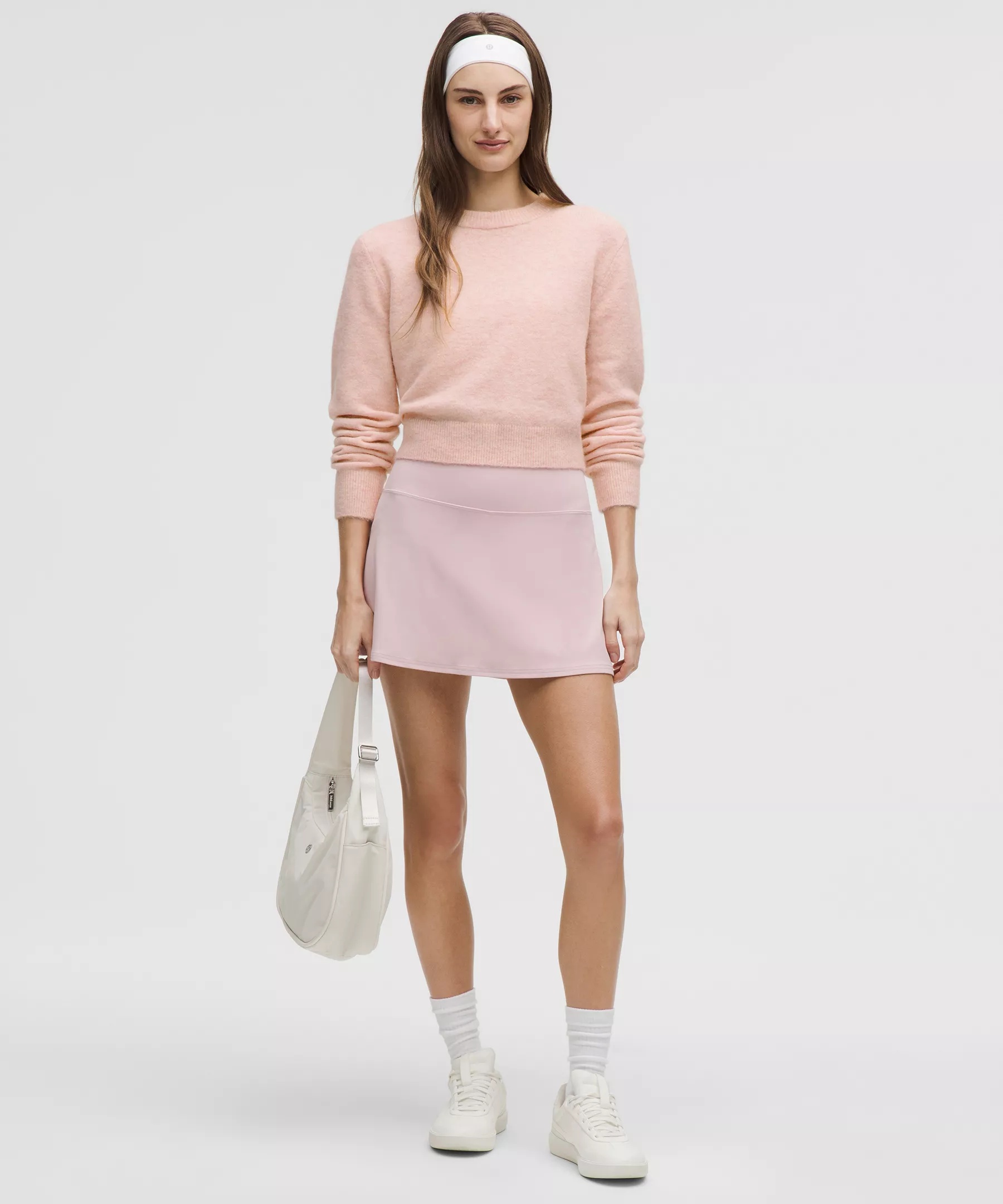 Alpaca Wool-Blend Cropped Sweater - 2
