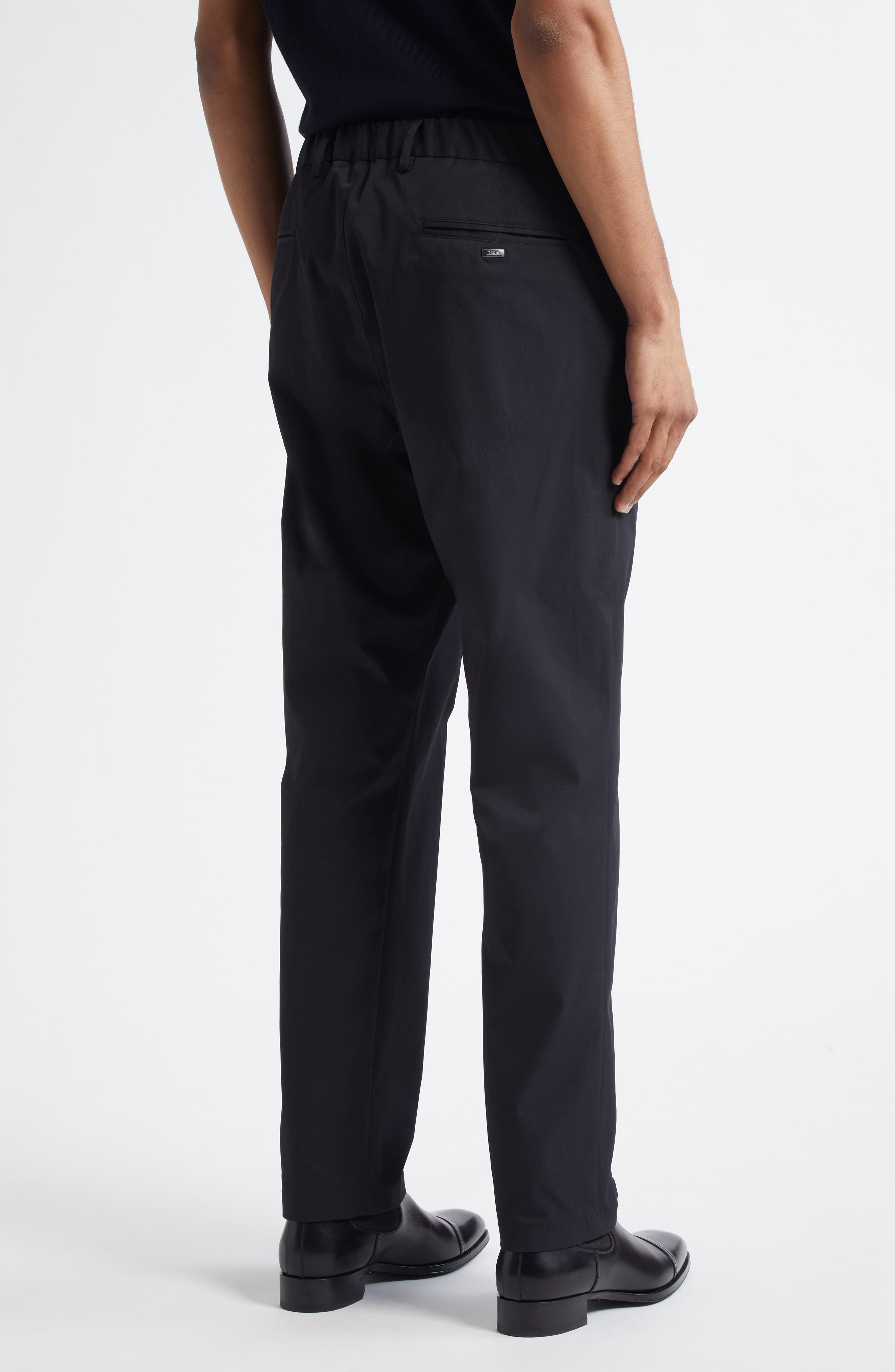 Herno Pleated Pants in Black at Nordstrom - 2