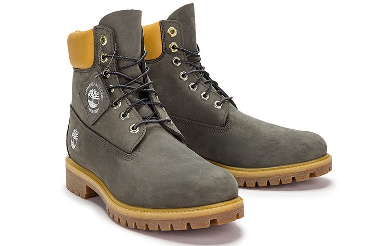 Timberland 6 Inch Premium Waterproof Boot 'Dark Green Nubuck' A6873W - 4
