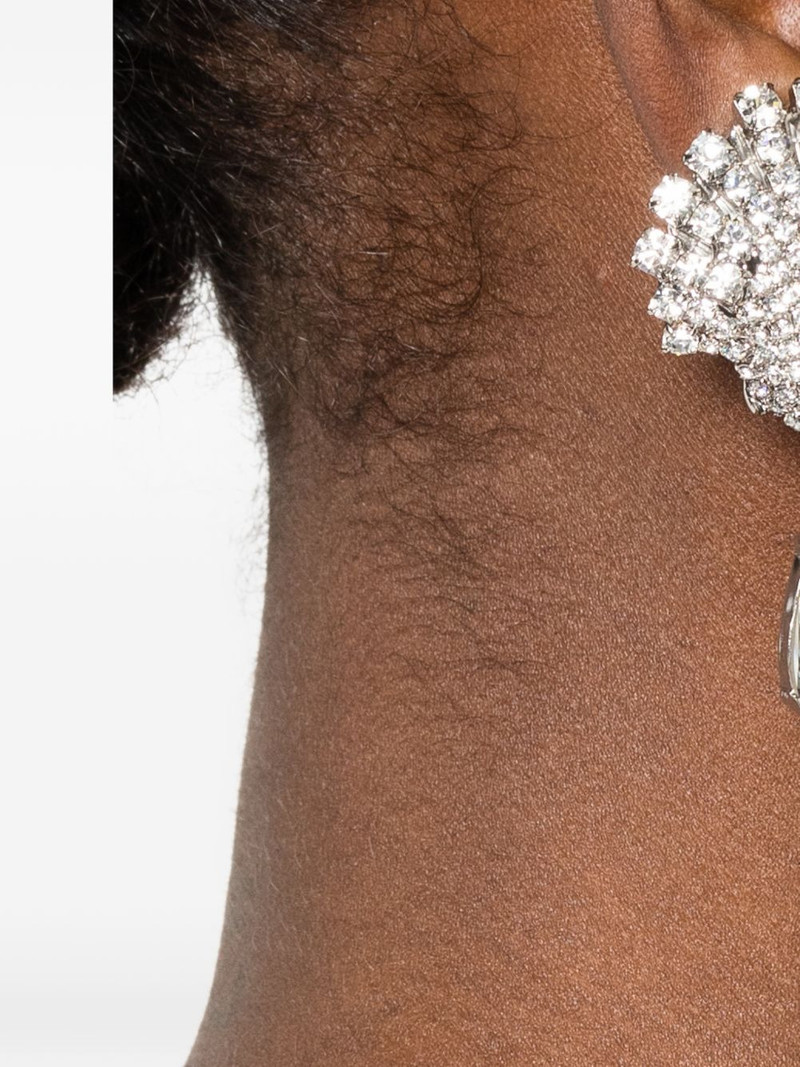 Alessandra Rich shell drop earrings outlook