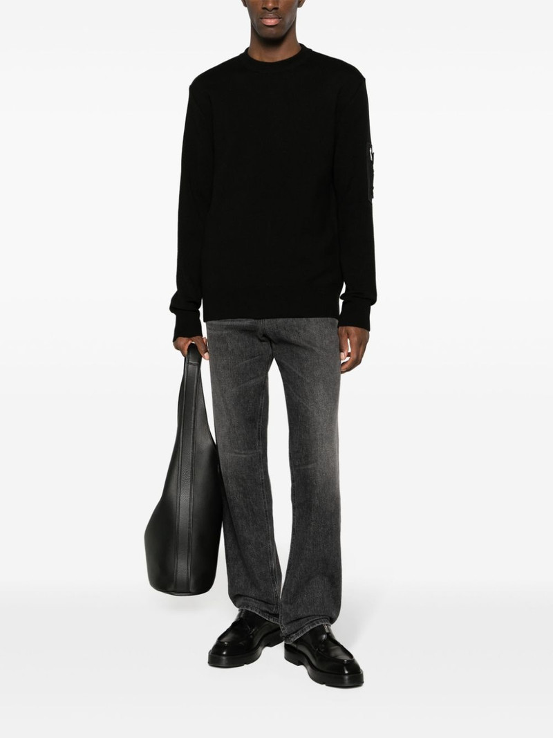 Givenchy pocket-appliquÃ© wool jumper outlook