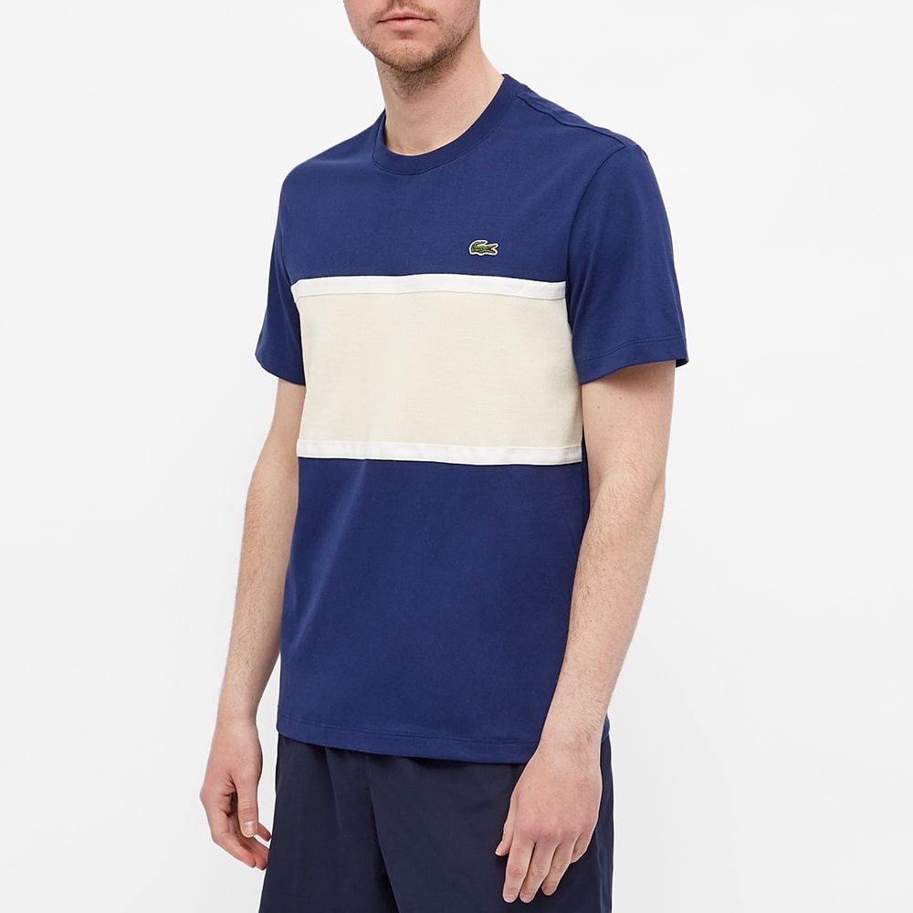 Lacoste Colour Block Tee - 4