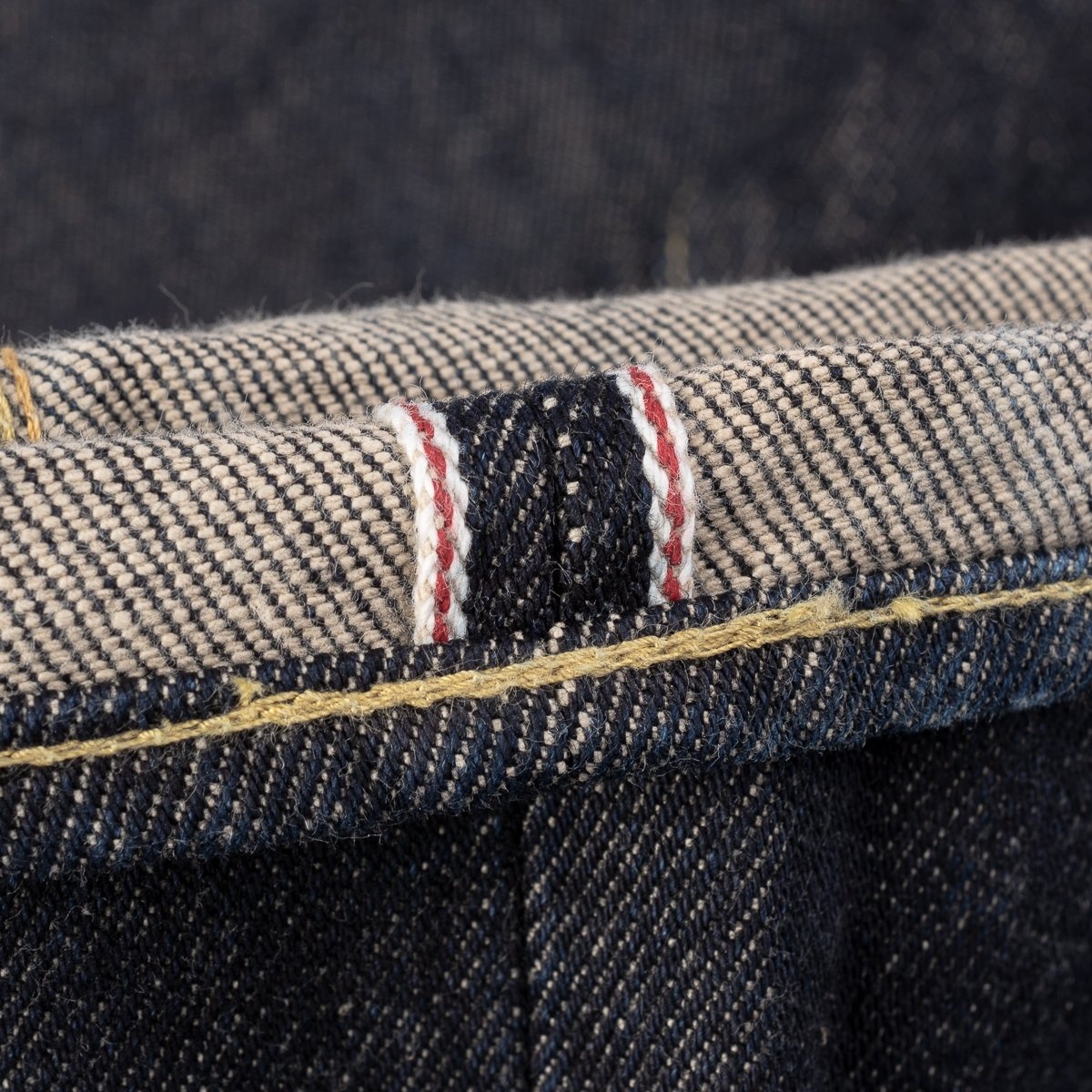 IH-777-SST 21oz Shinayaka Selvedge Denim Slim Tapered Cut Jeans - Indigo - 11