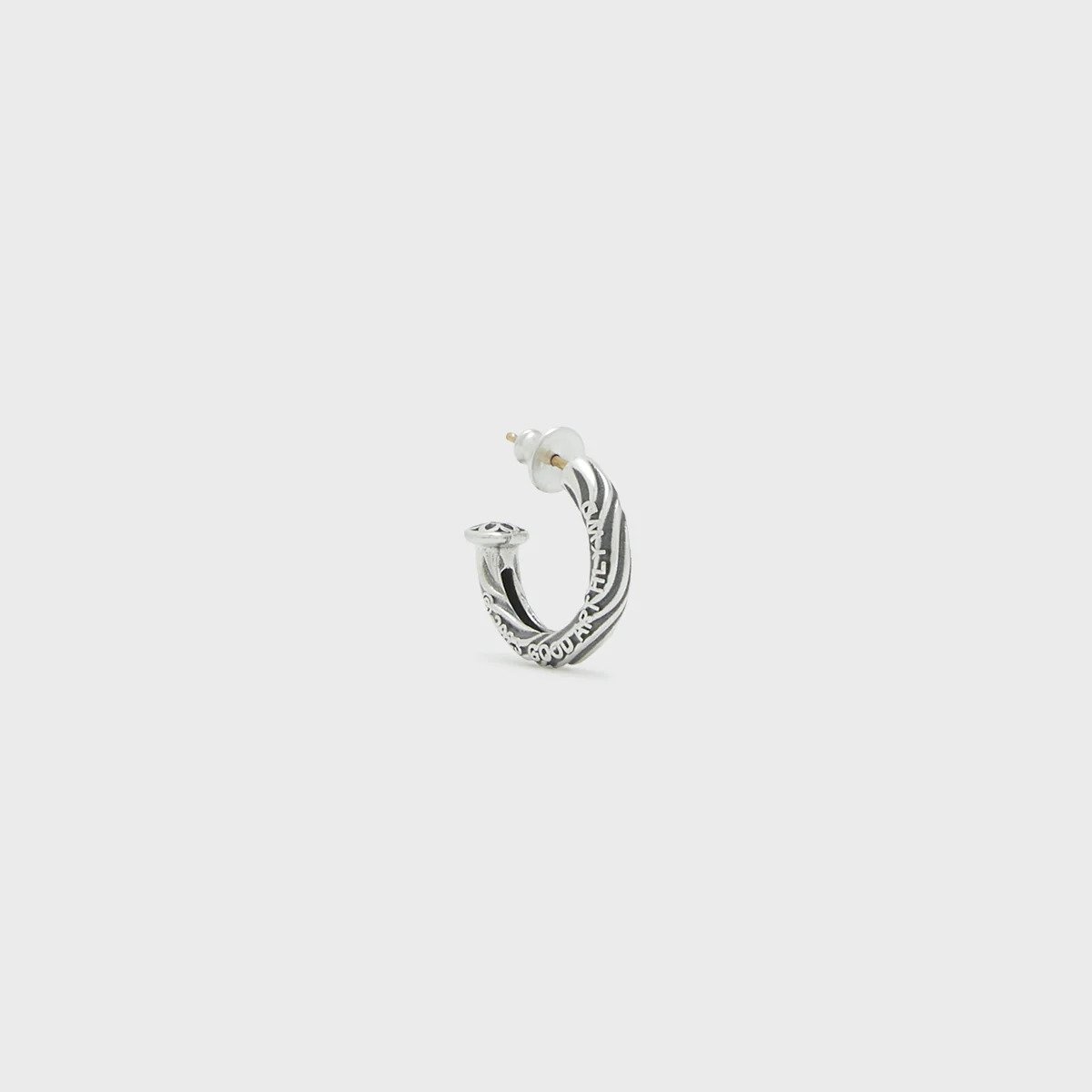 ES-NH-DS GOOD ART HLYWD Nailhead Hoop Earring Desert Sessions - Sterling Silver - 1